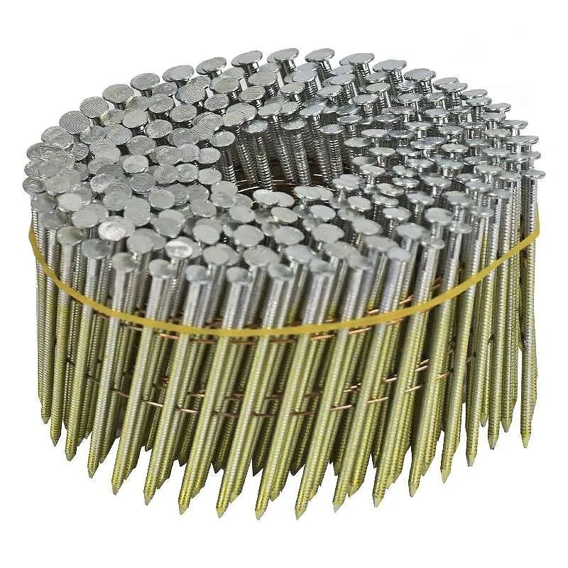 7200 Pointes en rouleau 70 x 2.5 mm 16° NORFIX NFX11357 plat zingué bichromaté 13 annelées liaison fil cuivré
