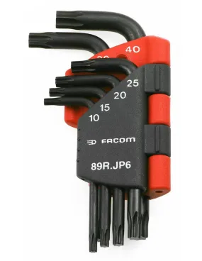 89.JP - Jeux de clés mâles coudées Torx® en étui - 89R.JP6 - Facom
