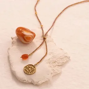 A Beautiful Story - Collier Purpose Cornaline Gold