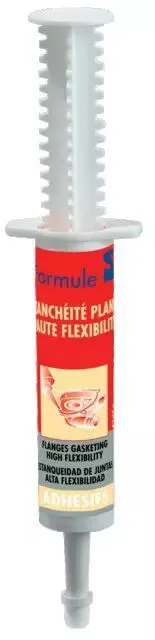 Adhésif joint plat seringue 25gr formule s