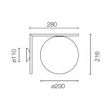 Applique IC - 1 - Outdoor - Applique