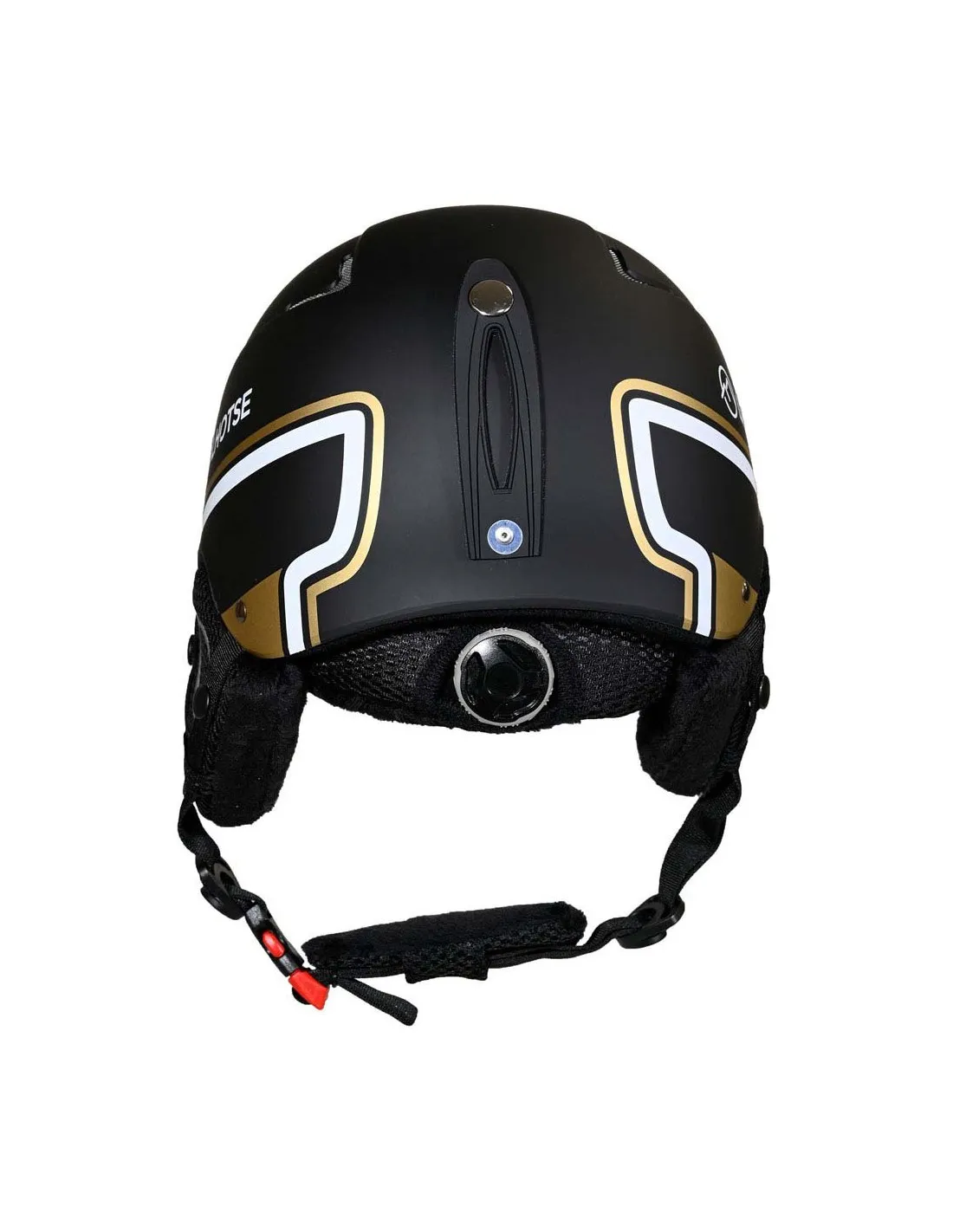 Casque de ski Lhotse Silicate Black Gold Ajustable à molette