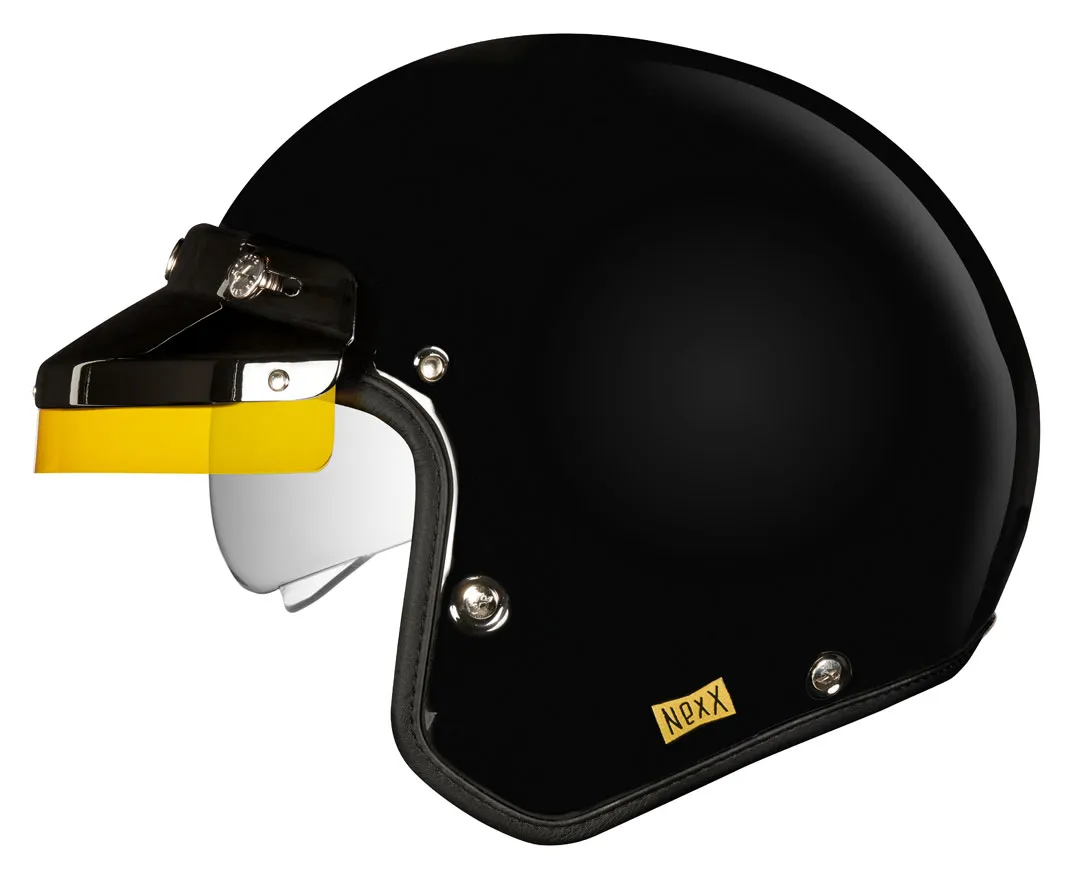 Casque Nexx X.G30 Lagoon black gold, jet moto vintage