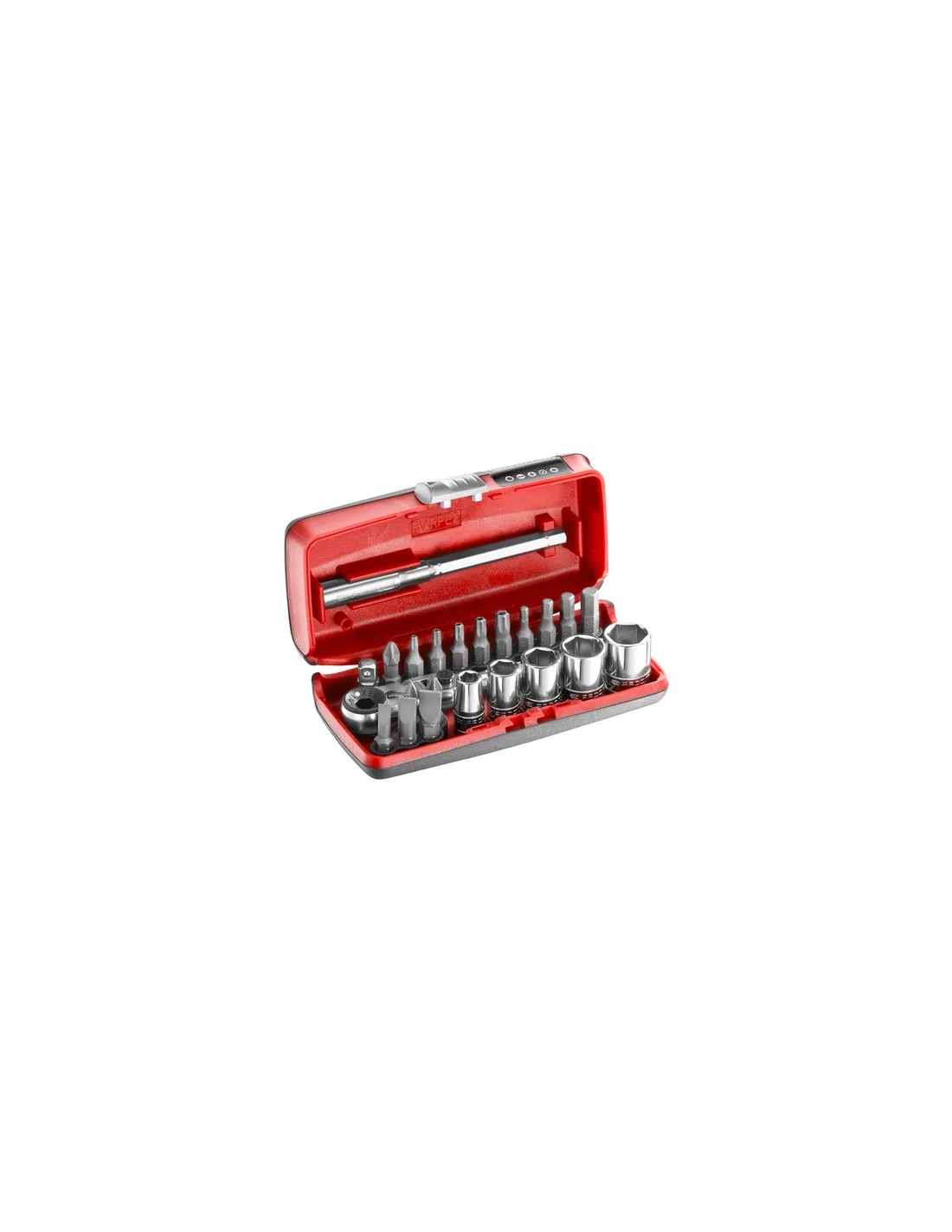 Coffret douilles 1/4`` 6 pans métriques et embouts 23 pièces | R1PICOPB - Facom