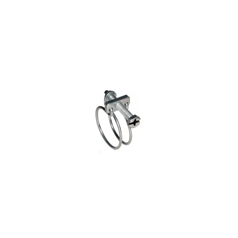 Collier à double fil pour serrage de tuyau de 38 à 42 m/m