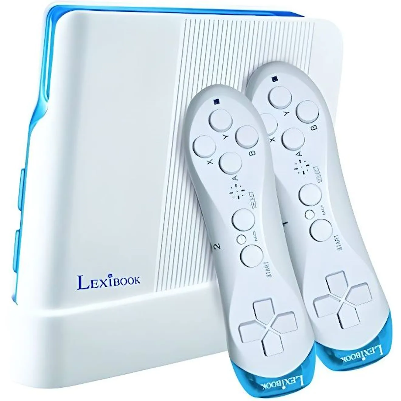 Console TV Plug N' Play Motion - LEXIBOOK - 2 manettes sans-fil - 221 jeux bleu - Lexibook