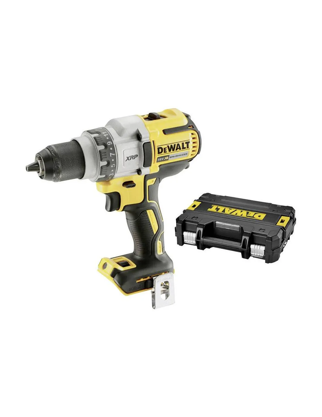 DCD991NT DEWALT – Perceuse visseuse sans fil XRP Li-ion 18V Brushless | Jo-Tools