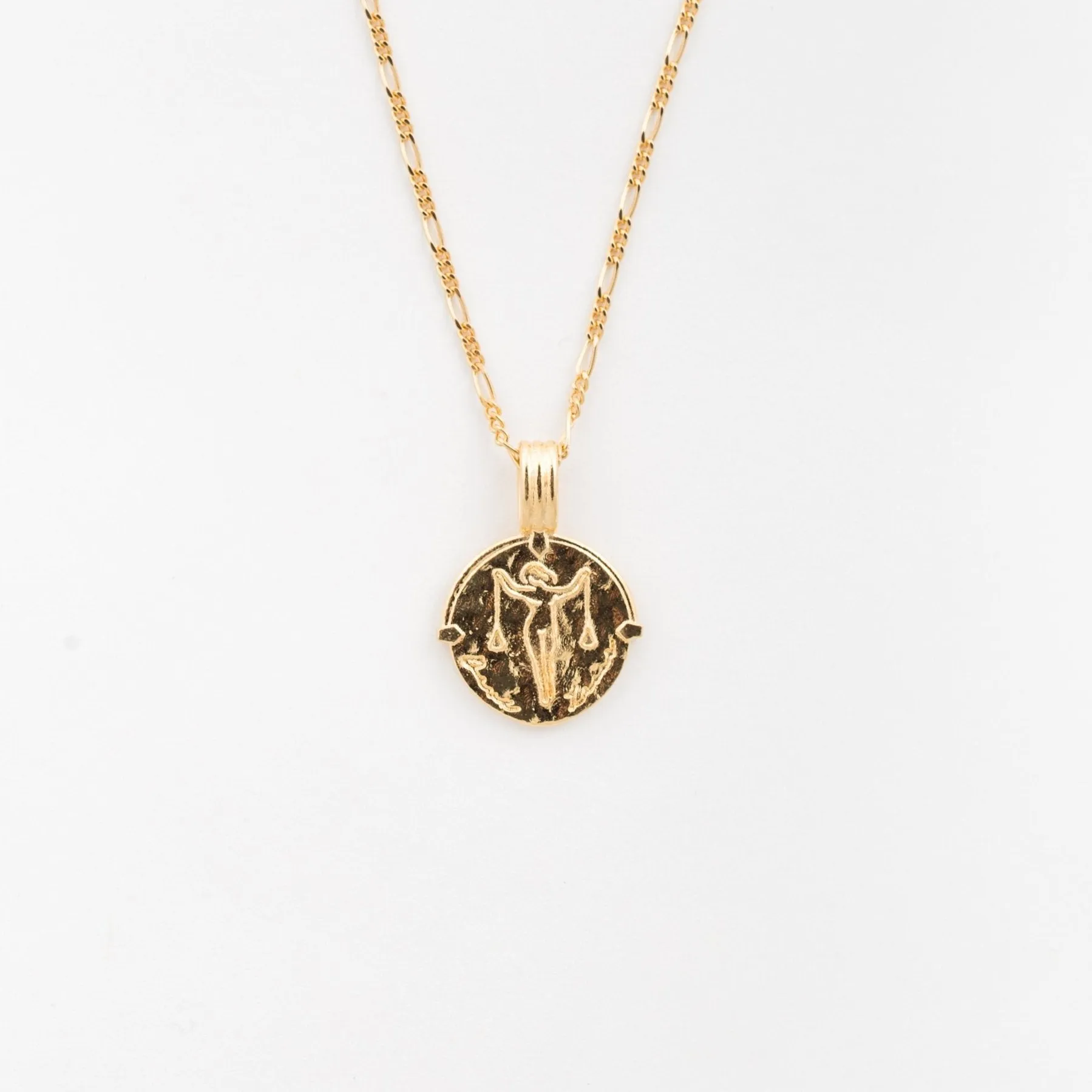 Deux Lions - Zodiac Female Body  Gold Libra