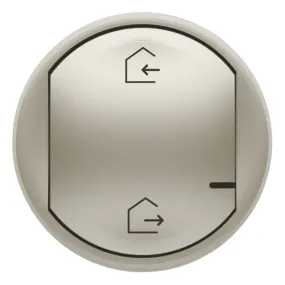 Enjoliveur Céliane with Netatmo commande génerale sans fil Départ/Arrivée titane (064822)