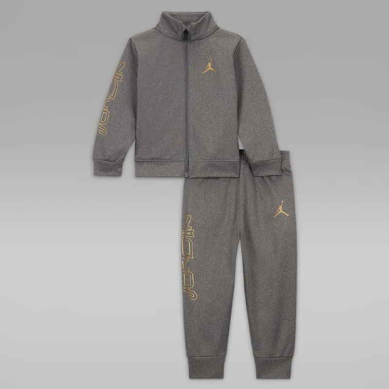 Ensemble 2 pièces Garçon Jordan Take Flight Black & Gold - Gris chiné