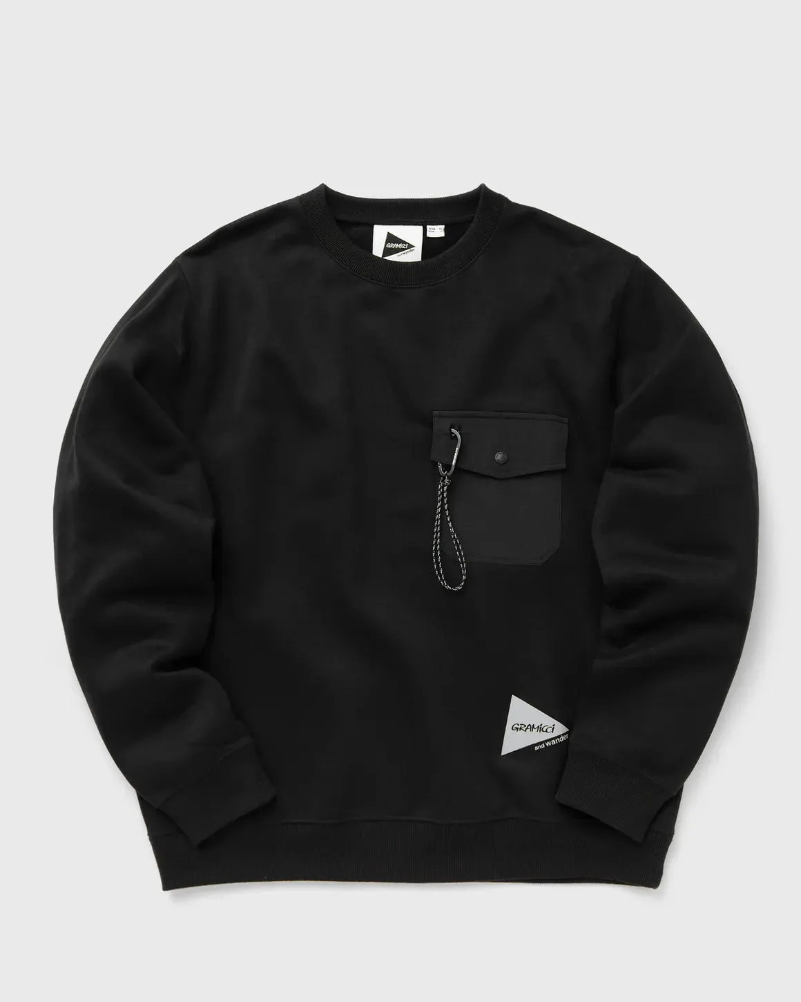 Gramicci X AND Wander - Pocket Sweatshirt - Black