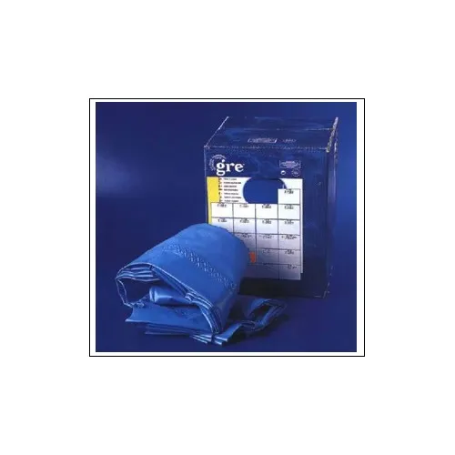 Gre Pools Liner 0,40 bleu uni piscine ovale 5,00m x 3,00m x 1,20m