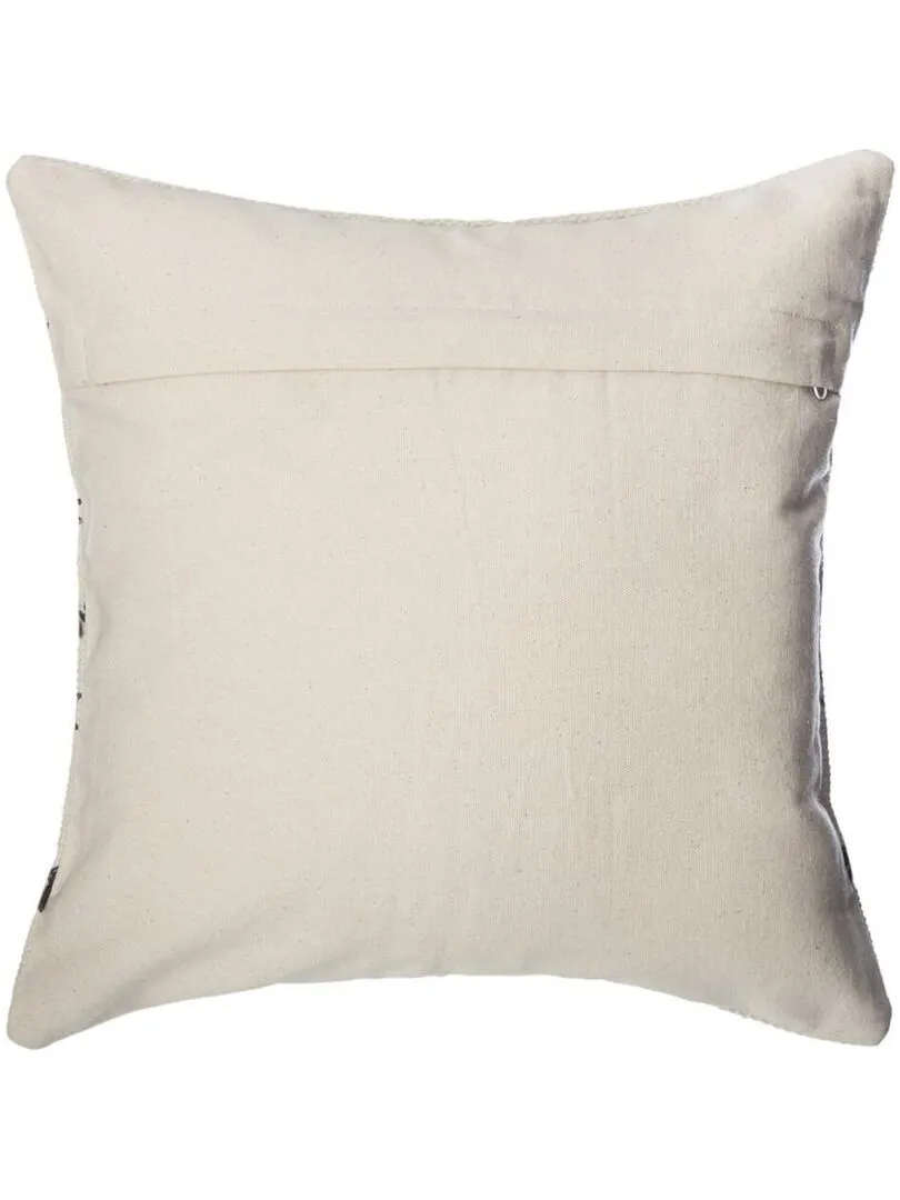 Housse de coussin 40x40 gris etnik gold - Multicolore