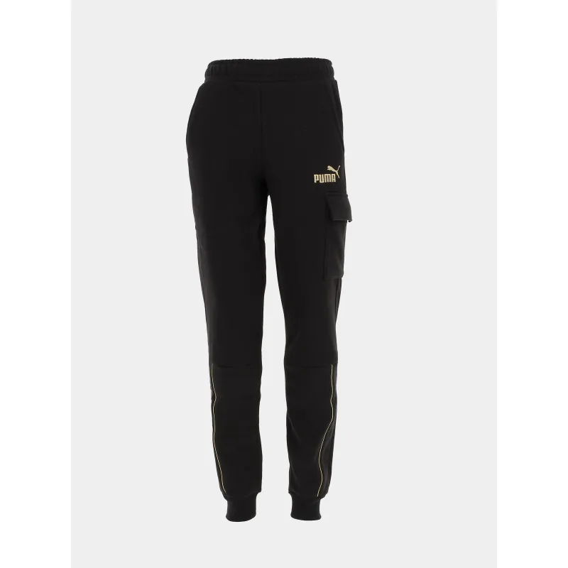 Jogging cargo minimal gold noir homme - Puma | wimod