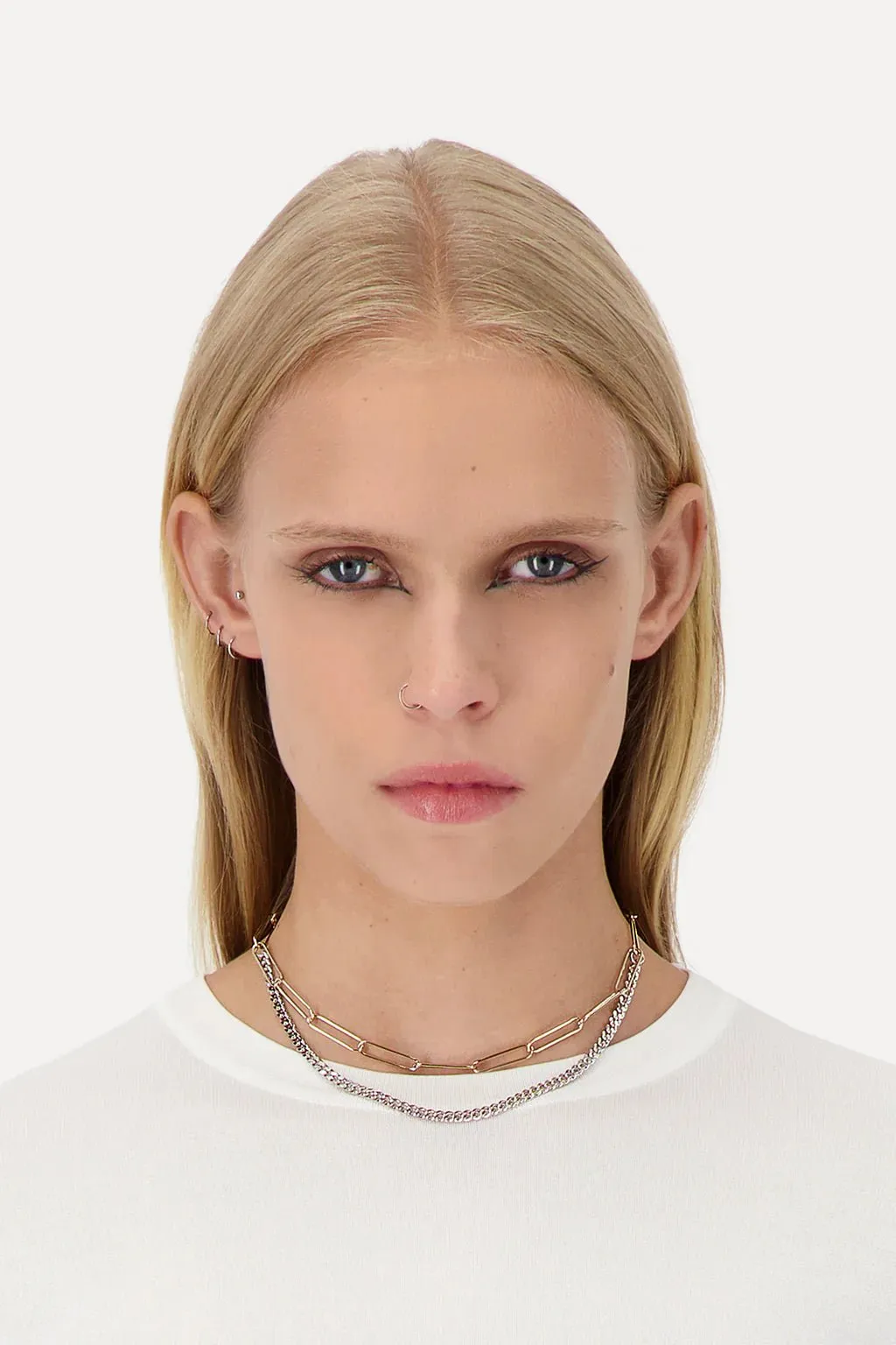 Justine Clenquet - Pixie Choker - Palladium & Gold
