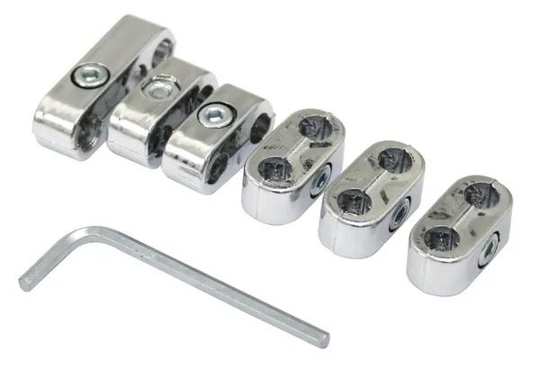 Kit Séparateurs de Fil de Bougie d'Allumage 00-8747-0, 7mm\/8mm, Finition Chrome