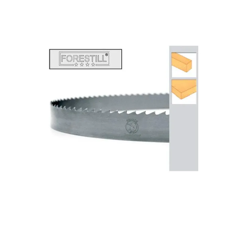 Lame de scie à ruban BOIS longueur 4800 x 40 x 0.7 x pas de 10 mm - La forezienne