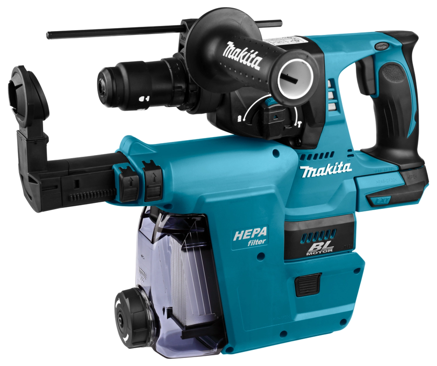 Makita DHR243ZJW - Perforateur burineur sans-fil - 18 V Li-ion - SDS-Plus - MAKPAC - 2 J - Machine seule