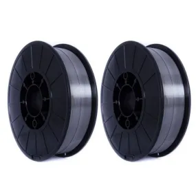 Pack 2 bobines Fil fourré sans gaz 0.9mm 900g Soudage MIG-MAG E71T-TGS UNIMIG Semi-auto Ø100 mm