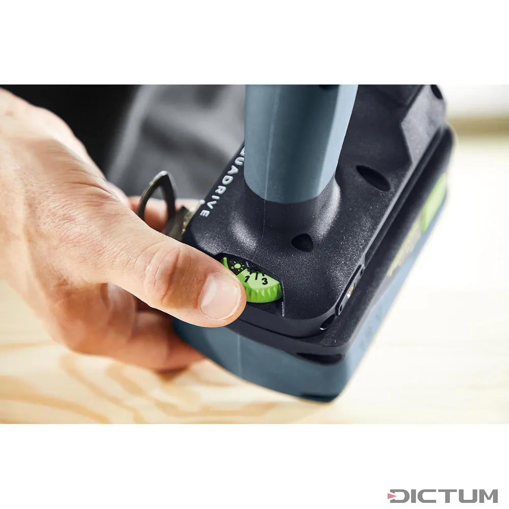 Perceuse-visseuse à percussion sans fil Festool TPC 18/4 I-Basic QUADRIVE
