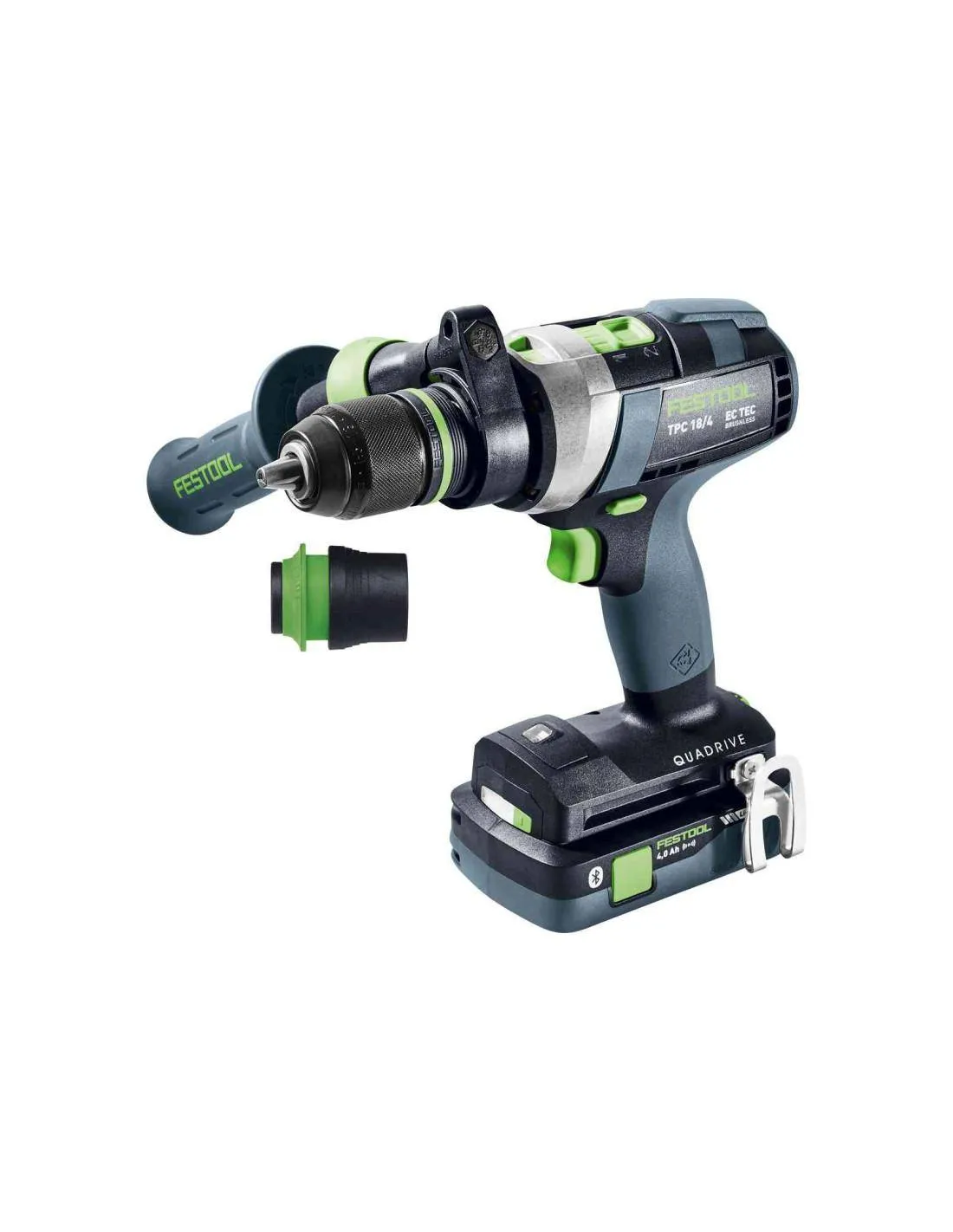 Perceuse-visseuse à percussion sans fil QUADRIVE TPC 18/4 5,0/4,0 I-Plus | 577651 - Festool