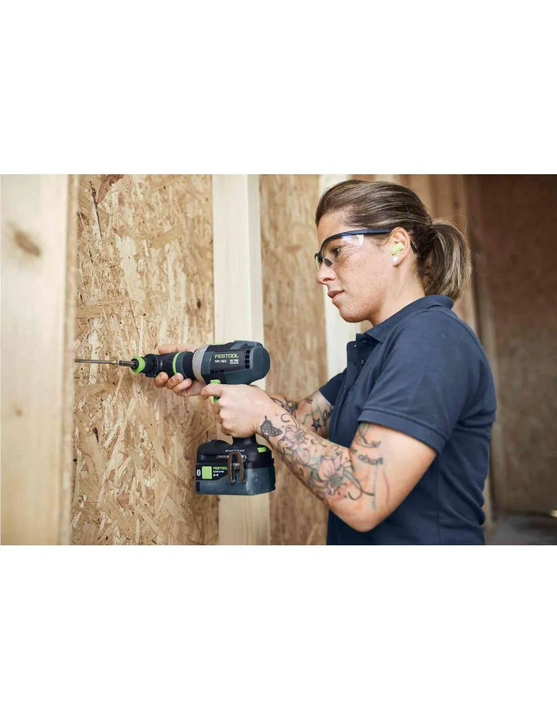 Perceuse-visseuse à percussion sans fil QUADRIVE TPC 18/4 5,0/4,0 I-Plus | 577651 - Festool