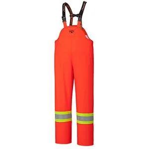 Pioneer V3520250-4XL Pantalon pluie ignifuge à bretelles 4xl orange