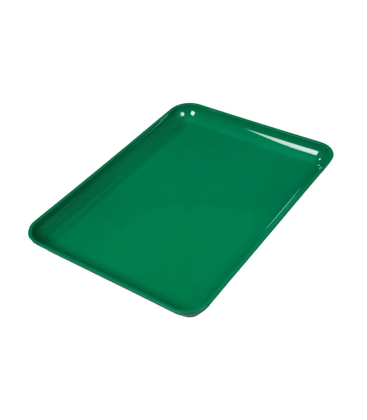 Plat vitrine vert 28 x 21 cm