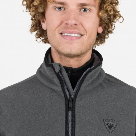 Polaire / softshell homme Rossignol Strawpile Fleece HZ onyx grey