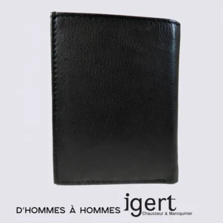 Porte cartes d'Hommes à Hommes, porte cartes homme en cuir noir | Igert Chaussure&Maroquinerie