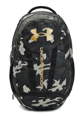 sac à dos Under Armour Hustle 5.0 - Black/Metallic Gold