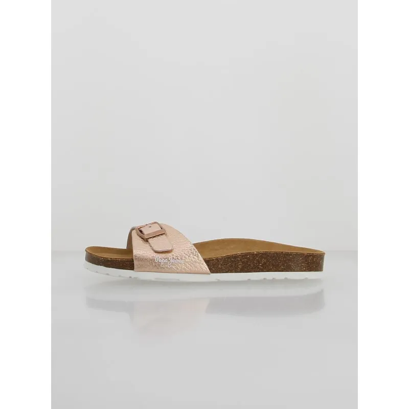 Sandales oban smart gold rose femme - Pepe Jeans | wimod