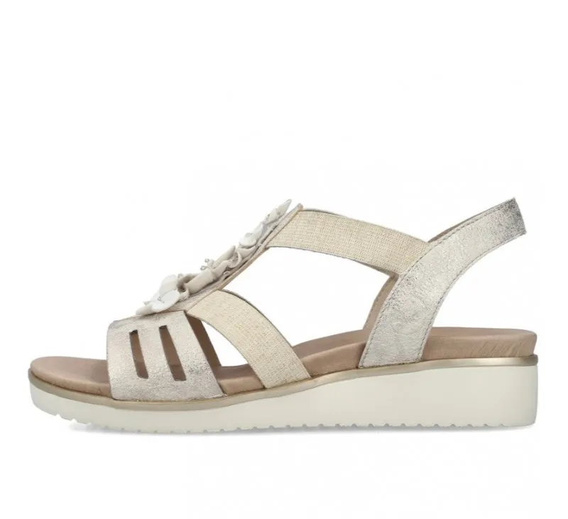 Sandales  Rieker MELON V3788-60 Gold 