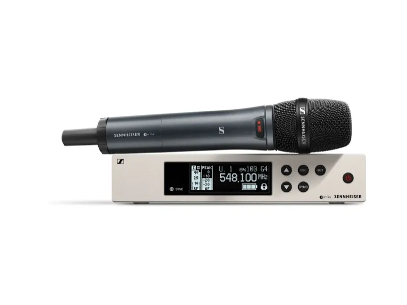 SENNHEISER • Système sans fil, micro main dynamique cardioïde e935S, série G4