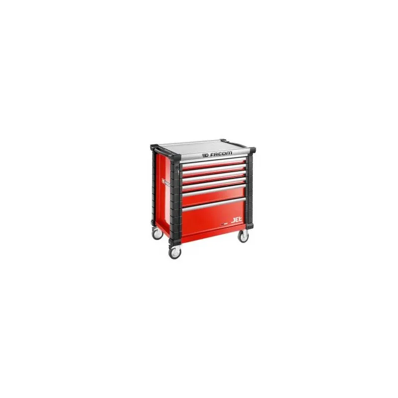 Servante 4 modules par tiroir JET+ rouge FACOM "JET.6M4A" de 6 tiroirs 