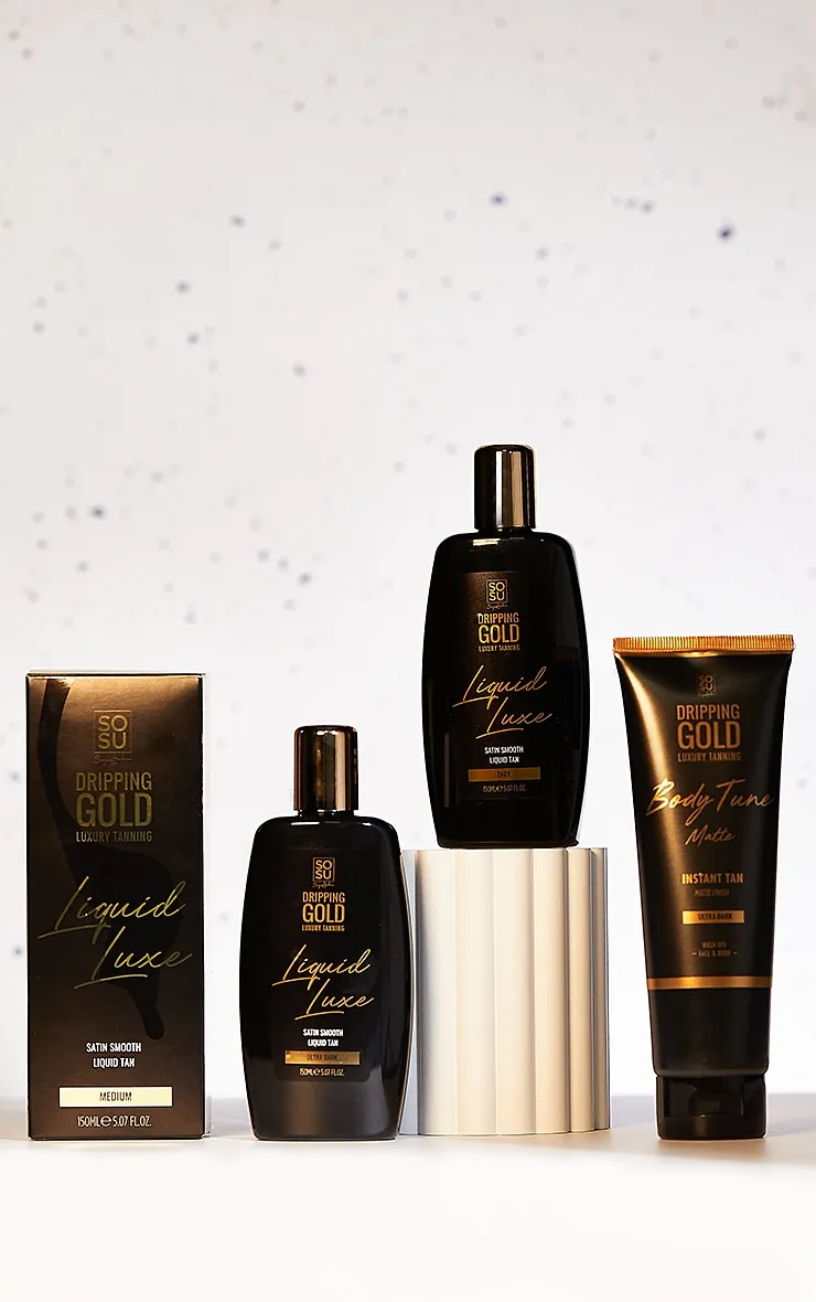 SOSUBYSJ Autobronzant liquide Dripping Gold Liquid Luxe Medium 150ml