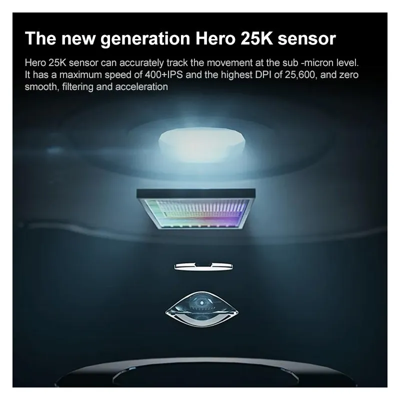 Souris Gaming Sans Fil Ultra Légère Précision 16000 DPI