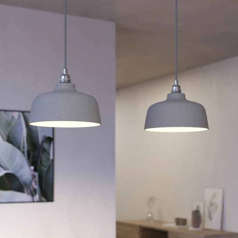 Suspension Métal gris