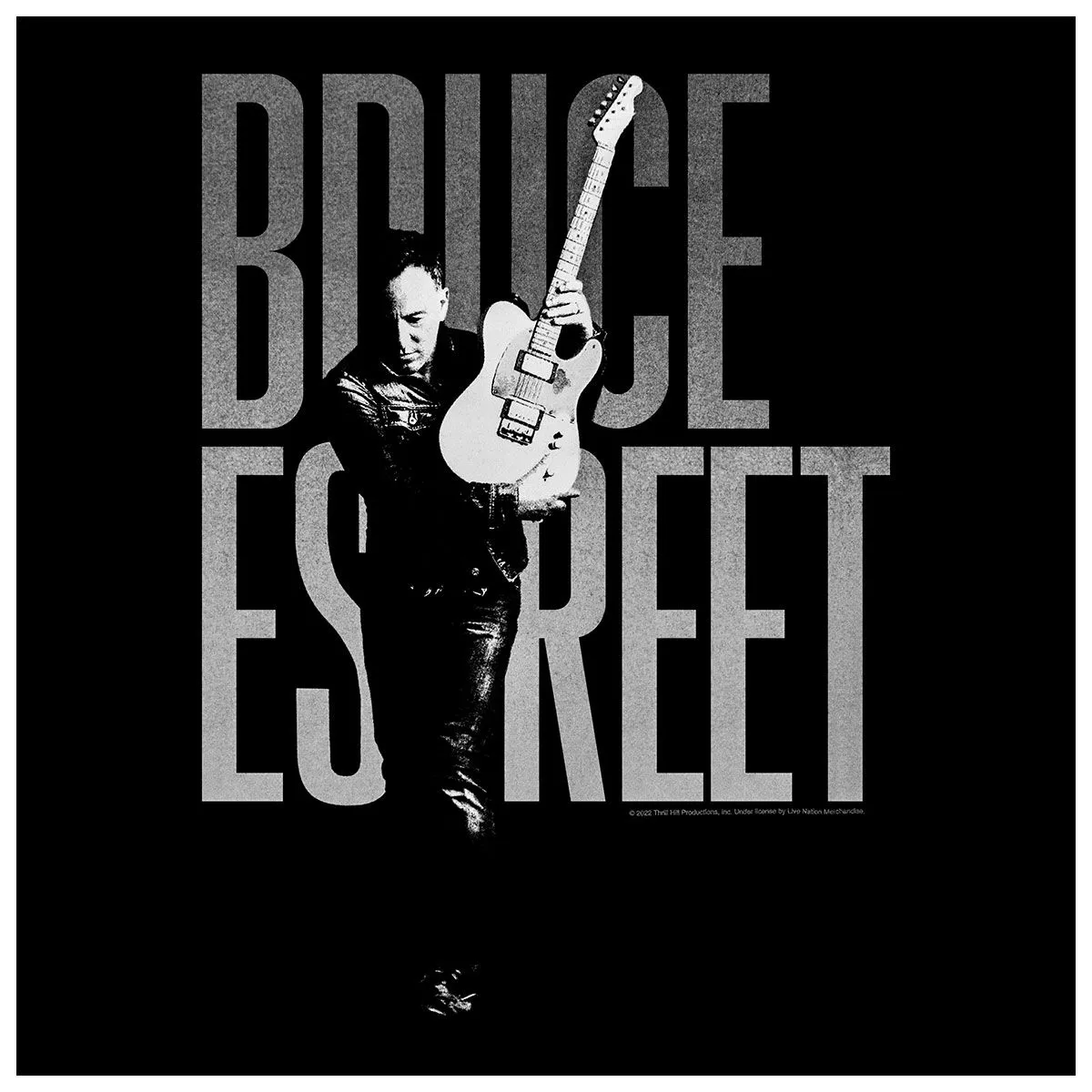 T-Shirt Homme BRUCE SPRINGSTEEN - E Street - Rock A Gogo