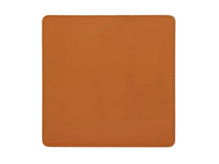 Tapis souris en cuir gold