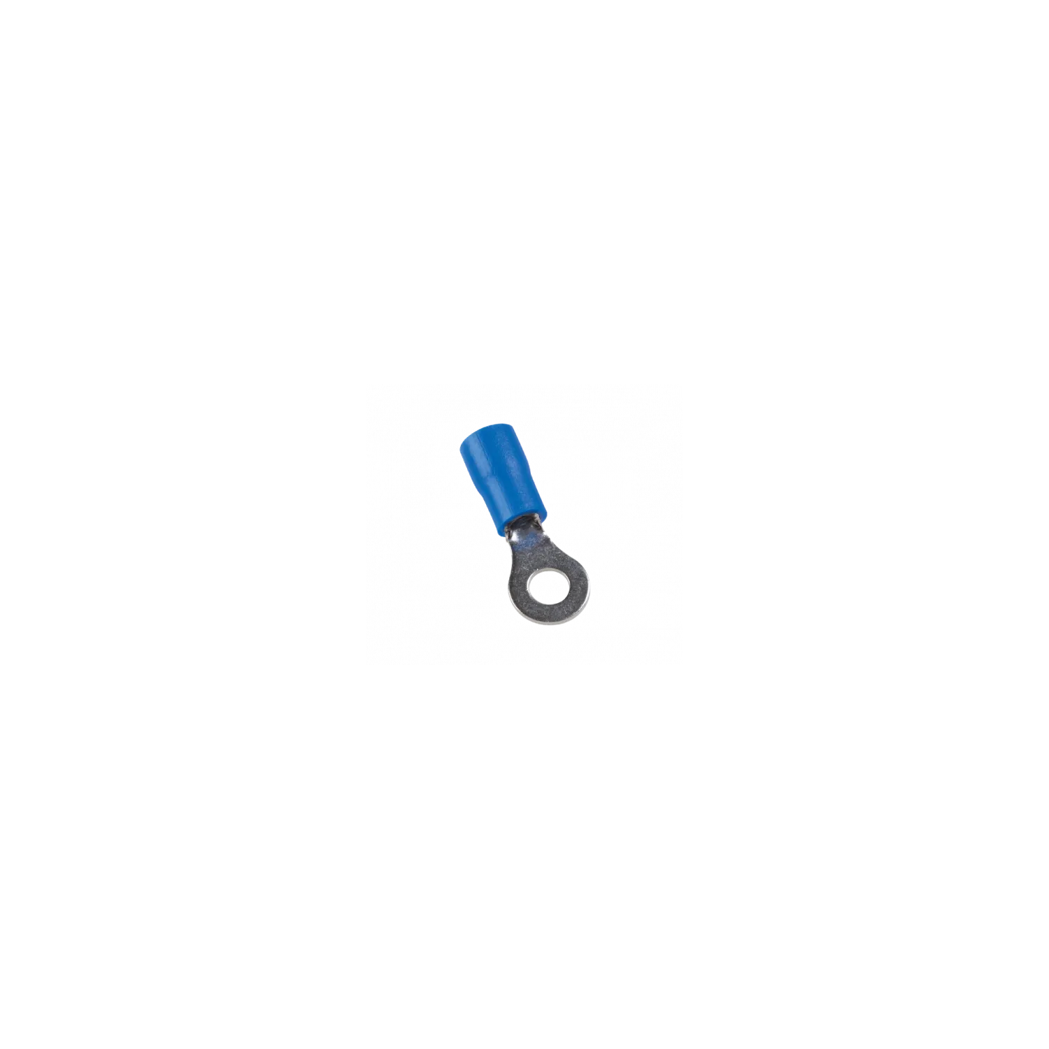 TOL-2.5-8 Sachet de 100 cosses rondes isolées  bleues pour fil 1.5 à 2.5mm² - Trou M8 - Ø 8.4mm