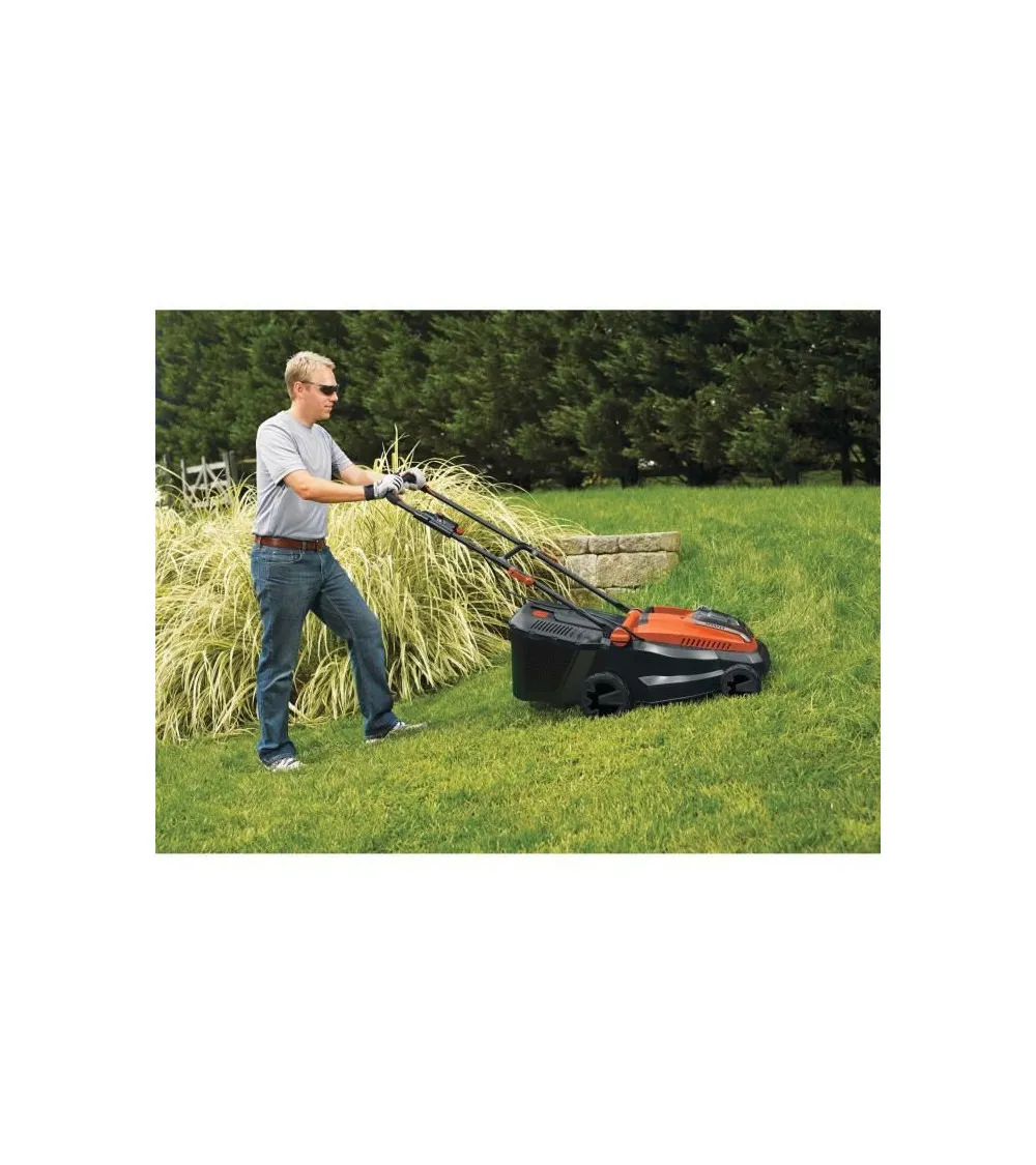 Tondeuse a gazon sans fil black & decker clm3820l1 - 36 v - 38 cm - batterie 2ah
