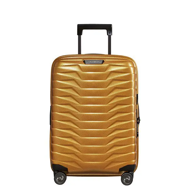 Valise cabine 55 cm rigide Proxis Honey Gold | Samsonite | Gandy.fr