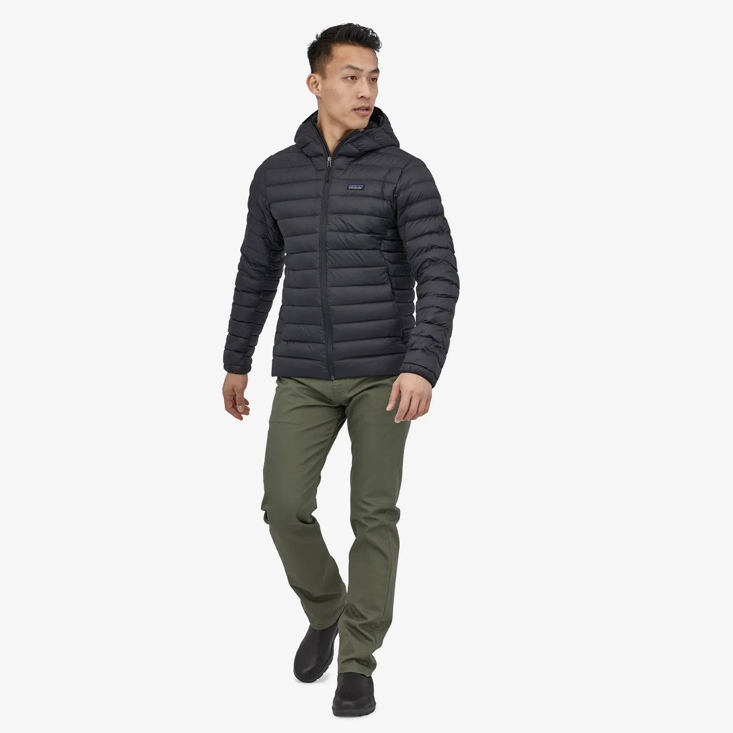 Veste Patagonia Homme Down Sweater Hoody Cosmic Gold
